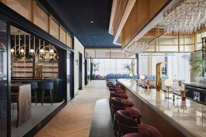 Chase Sapphire Lounge By The Club (BOS) | Corgan